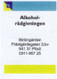 Broschyr: Alkoholrådgivningen Strömsgården