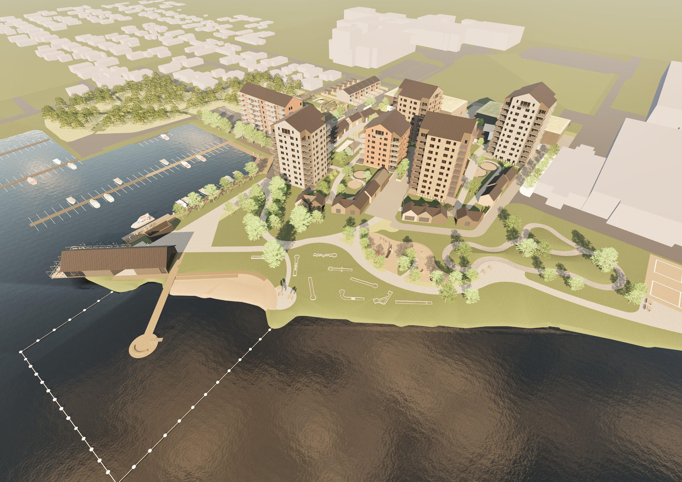 Visionsskisser av: A-metodik / a och d arkitektkontor