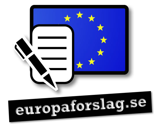 Logotype Europaförslag.se Logotype Europaförslag.se