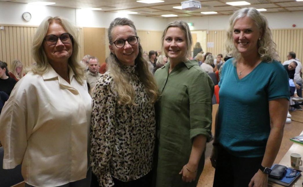 Några av deltagarna från nätverksträffen