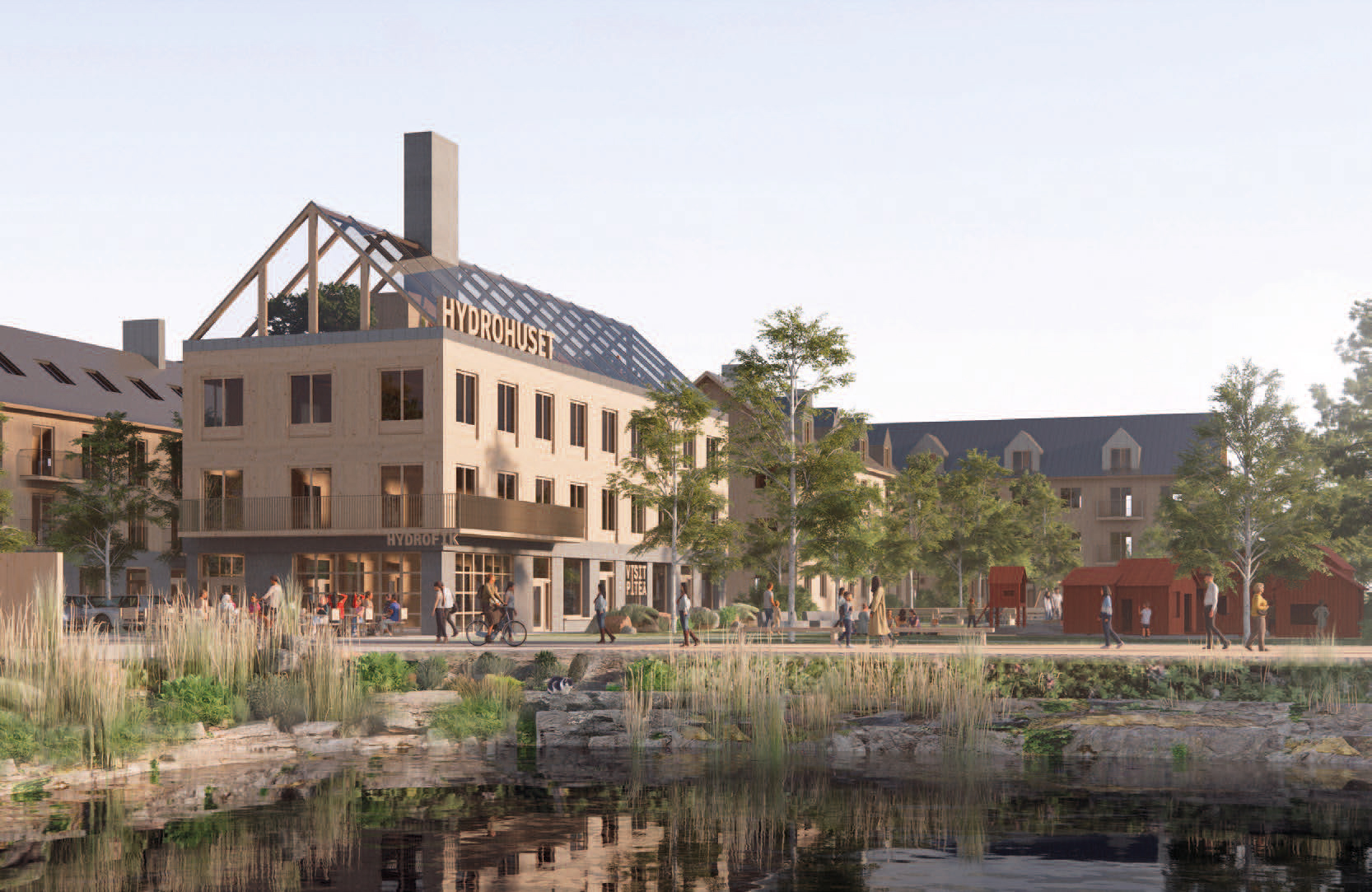 Visionsskisser av: Forsgren Etzler / Kolbe Arkitektur / Outer Space Arkitekter Visionsskisser av: Forsgren Etzler / Kolbe Arkitektur / Outer Space Arkitekter