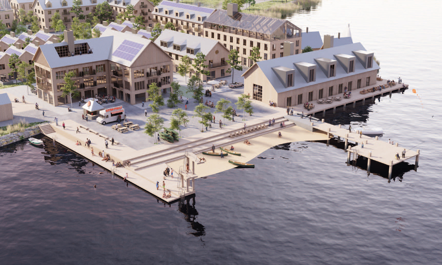 Visionsskisser av: Forsgren Etzler / Kolbe Arkitektur / Outer Space Arkitekter Visionsskisser av: Forsgren Etzler / Kolbe Arkitektur / Outer Space Arkitekter