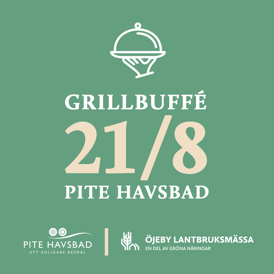 Boka din plats på grillbuffé 21:a augusti
