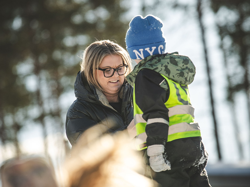 Som rektor har jag nytta av att jag är barnskötare och förskollärare i grunden.