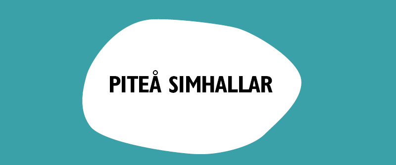 färgplatta med text till ingångsområdet Piteå simhallar
