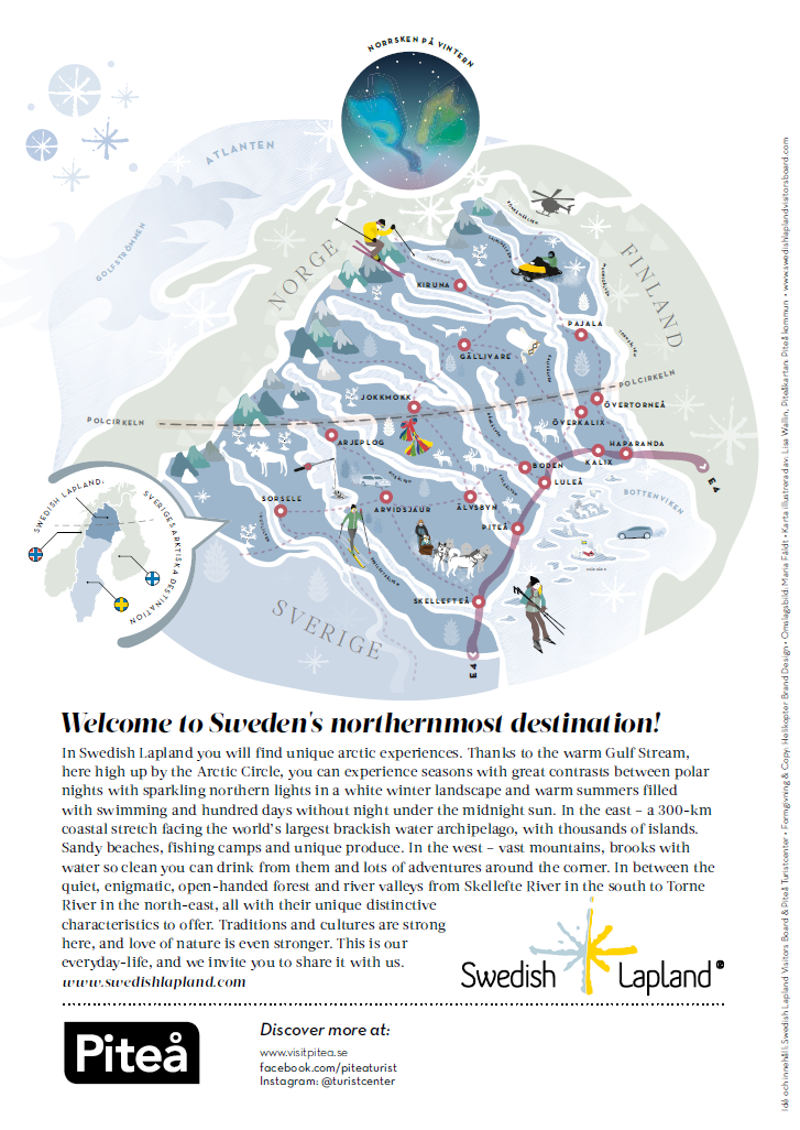 Welcome to Sweden's northernmost destination!