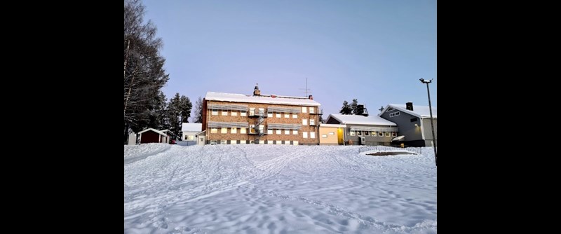 Jävre skola i December