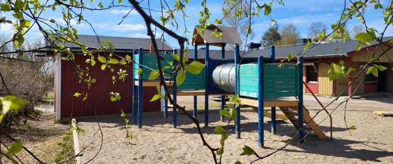 Utemiljö på Solbacka förskola