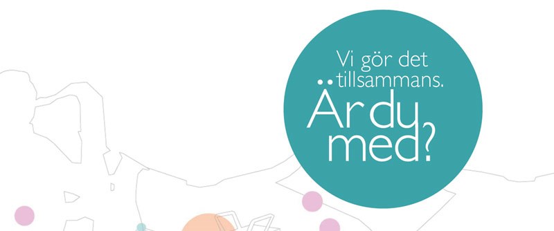 Vi gör det tillsammans. Är du med?