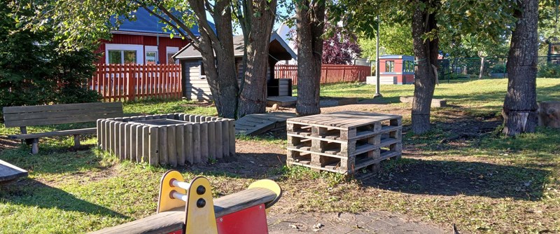 Vy över Trädgårdens förskola