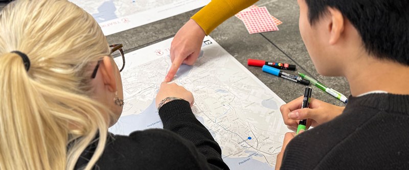 Elever från elevrådet från Pitholmsskolan deltog