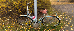 Tisdag 21 oktober flyttar Piteå kommun felparkerade och övergivna cyklar.