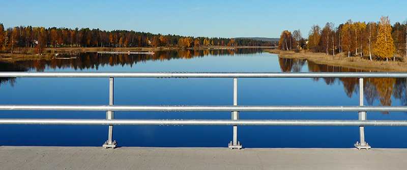 Vacker utsikt från nya Fåröbron.