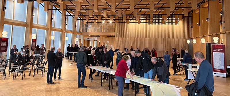 Samrådsmöte i Sara kulturhus