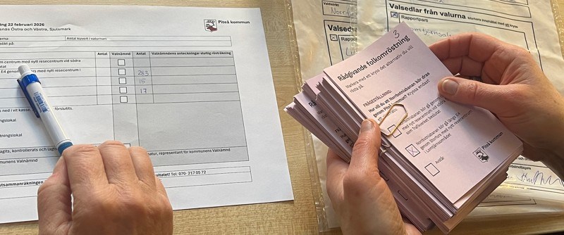 Folkinitiativet har tydligt angett var resultatet i folkomröstningen ska skickas.