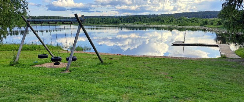 Badplats i Svensbyn