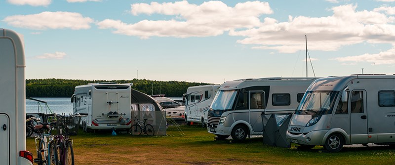 Under sommaren stod campinganläggningarna för närmare 179 000 gästnätter, 59 procent av totalen.