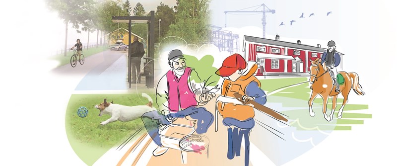 Den fördjupade översiktsplanen beskriver Norrfjärdens utvecklingsmöjligheter.