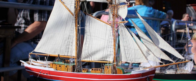 Sailboat at Piteå Boat Museum