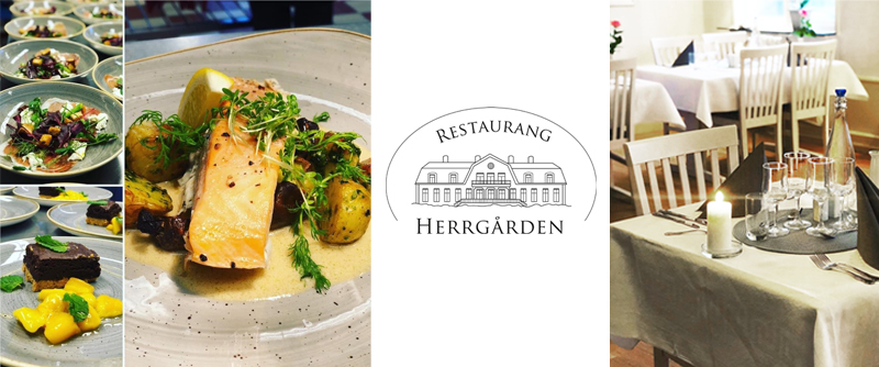 Vi serverar allt från husmanskost till 4-rätters middagar.