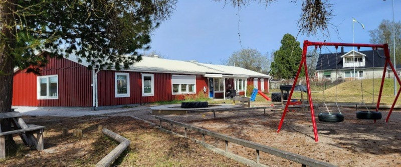 Vy över Klubbgärdets förskola
