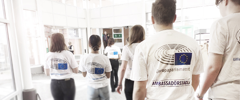 Juniorambassadörer på Europadagen 2021