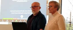 Mats Danell, lektor, Umeå universitet och Kristina Hansson, vetenskaplig ledare, Piteå  kommun, presenterade sin pågående studie om rektors arbete med att leda förändring via aktionsforskningsprojekt.