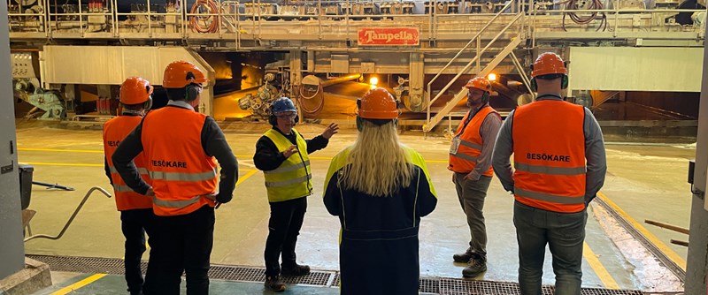 Rundvandring i fabriken