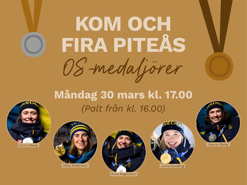 Kom och hylla OS-stjärnorna!