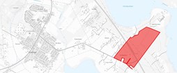 Översiktskarta över den aktuella fastigheten.
