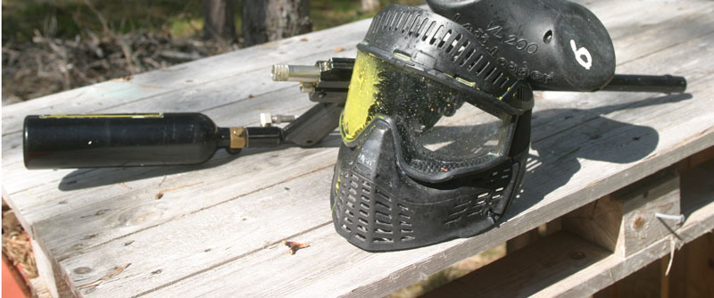 Paintballutrustning