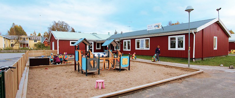 Vy över Rosviks förskola