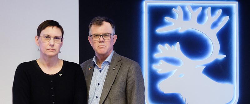 Helena Stenberg och Anders Lundkvist kommunalråd i Piteå 