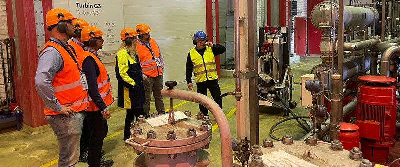 Rundvandring i fabriken