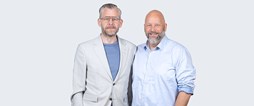 Piteå kommuns kommundirektör Mikael Salomonsson och kommunalrådet Patric Lundström