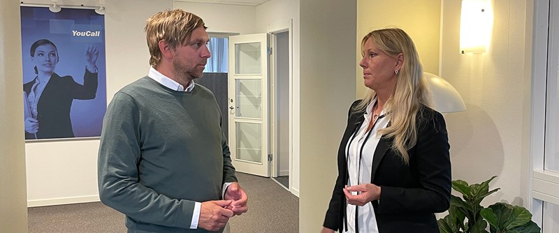 Företagsbesök på Youcall