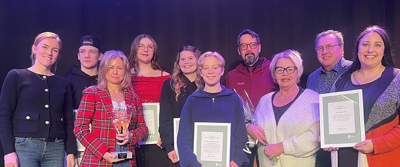 Årets stipendiater och pristagare fick ta emot sina priser på Kaleido.