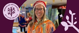 Nyfiken på de samiska språken?  Maria Labba delar med sig av sin kunskap. 