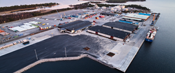 Port of Piteå. 