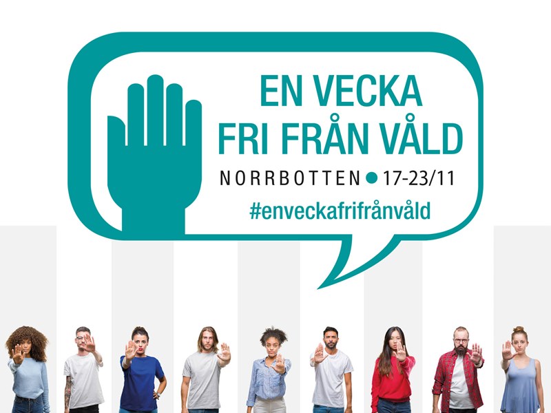 En vecka fri från våld - program Norrbotten