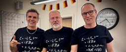  Ma/NO-lärarna från Pitholmsskolan Håkan Nordefors, Roger Lindgren, och Jens Marklund nyligen återvänt från en studieresa till världens kanske mest kända forskningsanläggning – CERN i Genève. 