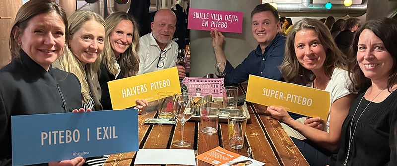 Ett kompisgäng på sin första Pite-AW