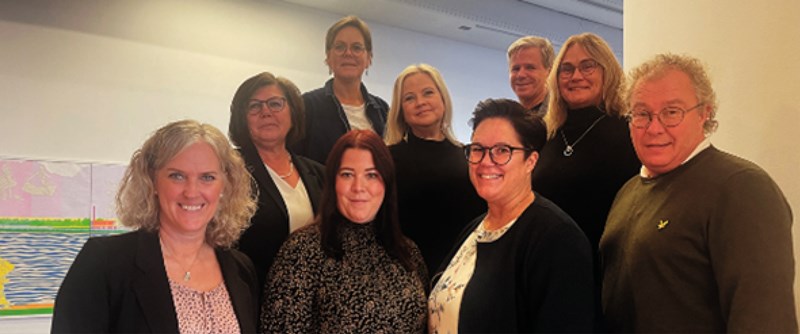Delar av PUR: Helena Lundkvist, Lars Ulin, Carina Stridsman-Fjällström, Linda Ström, Christina Wiklund, Ulrika Bergmark, Johanna Jonsson, Malin Westling och Niclas Lyckander.
