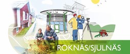 Roknäs och Sjulnäs är två gamla byar som vuxit ihop till en tätort.