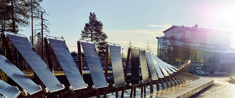 Solenergi är en god investering både för ditt företag och för miljön.