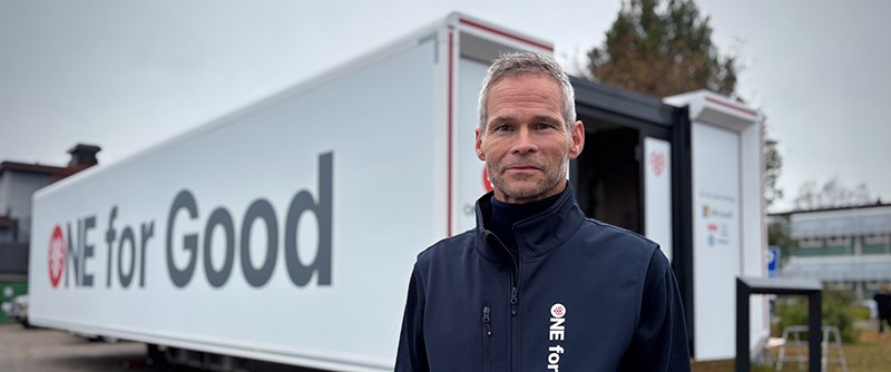 Michael Strömbäck, platschef för Atea.