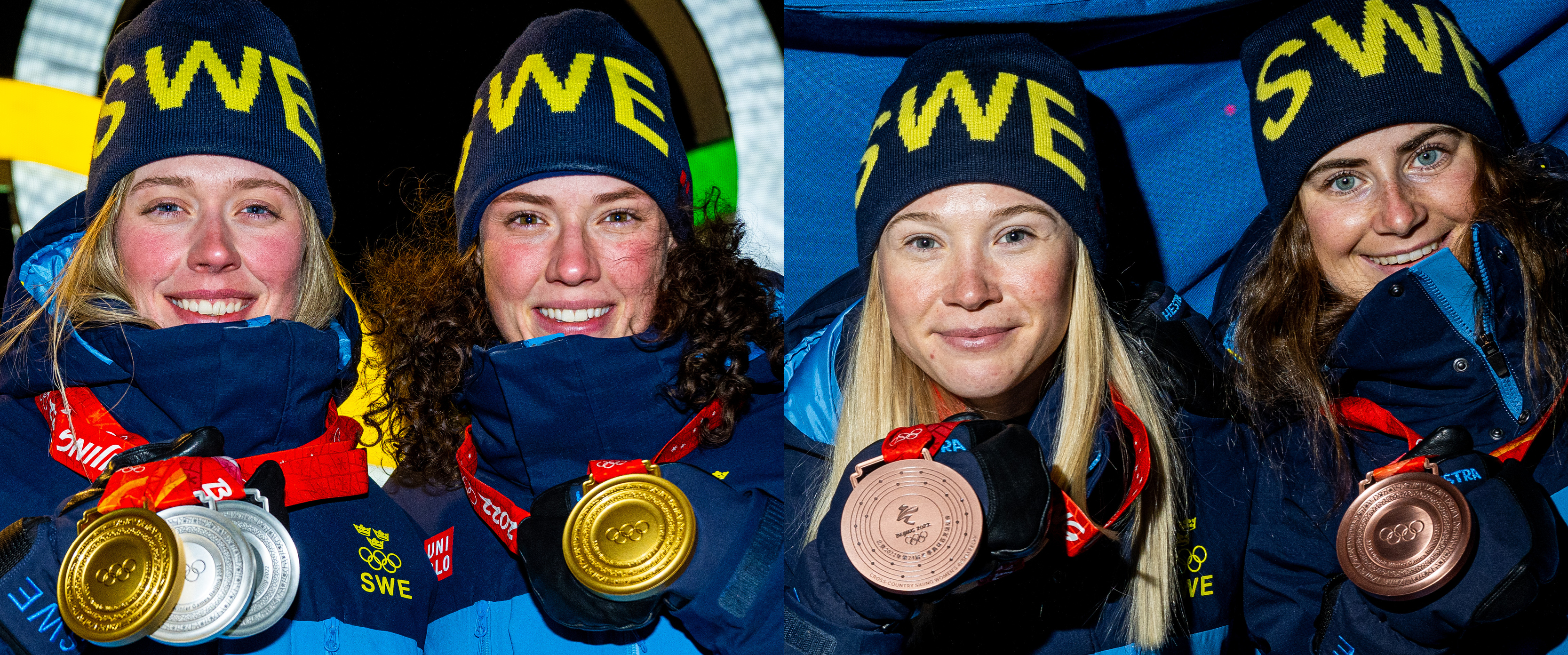 Piteås skidskyttar Elvira och Hanna Öberg och Piteås längdskidåkare Jonna Sundling och Ebba Andersson bjöd på en fantastisk idrottsfest under OS i Peking i Kina i februari.
