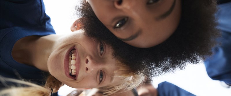 Närbild på ansikten