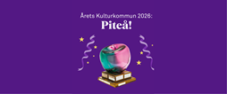 Fackförbundet Vision har utsett Piteå till Årets kulturkommun 2026