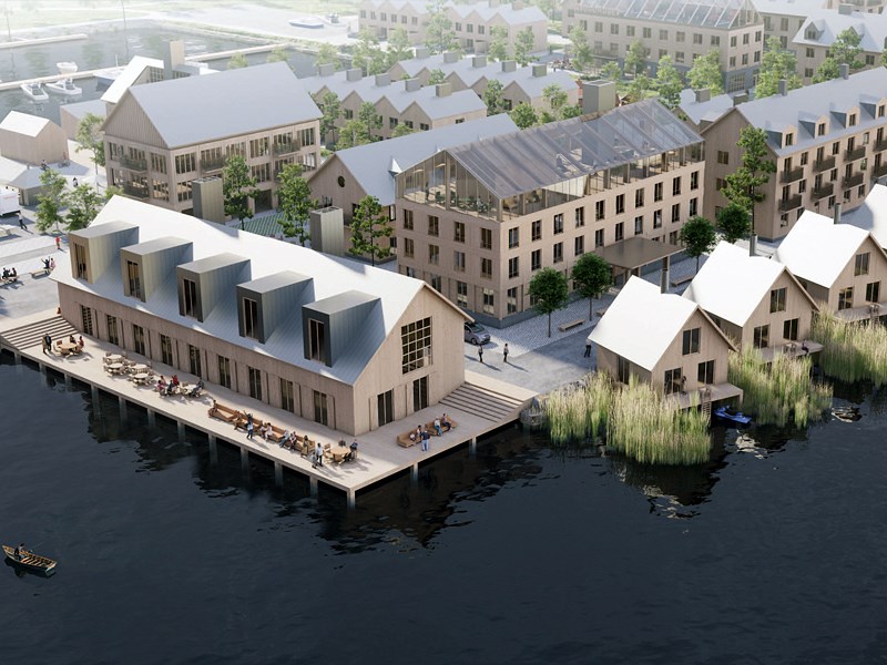 Ta del av mer information om utvecklingen av Norra hamn